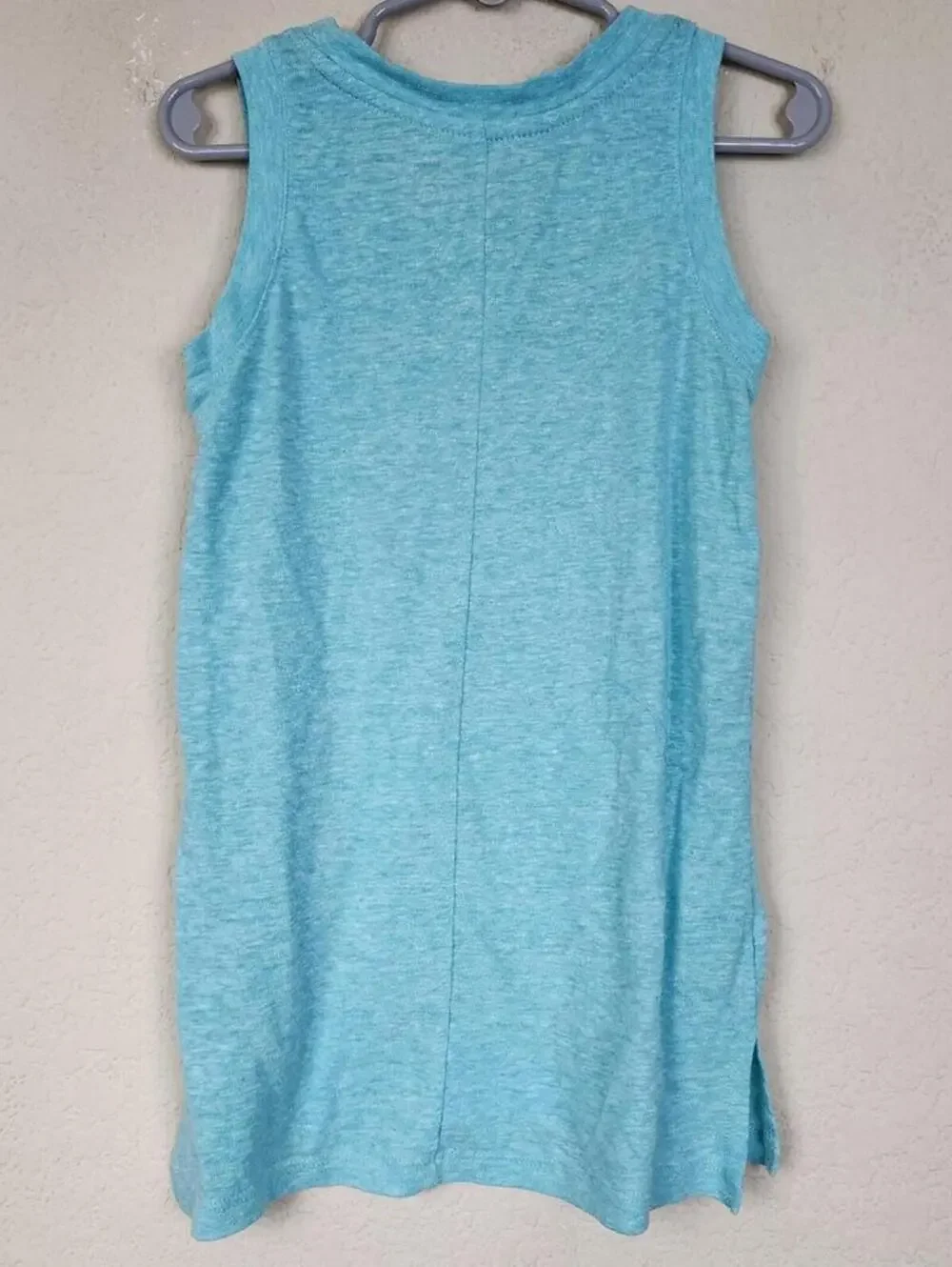 Small Blue Girls Boys Tank Top